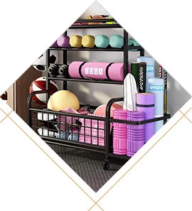 Metal Gym Equipment Rack