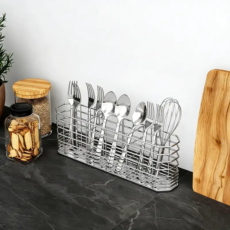 304 Stainless Steel Sumpit Holder lan Utensil Drying Rack