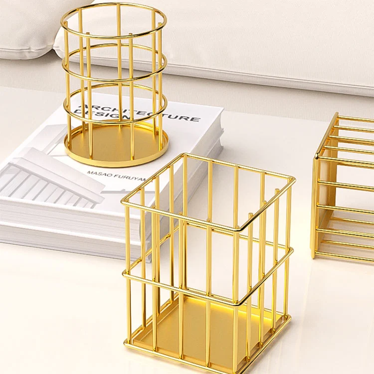 Meja Kantor Metal Pen Holder